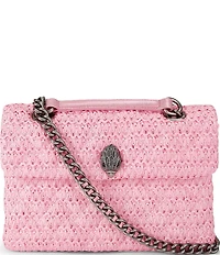 Kurt Geiger London Raffia Kensington Shoulder Bag