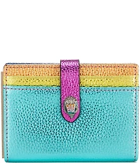 Kurt Geiger London Rainbow Metallic Card Holder Wallet