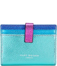 Kurt Geiger London Rainbow Metallic Card Holder Wallet