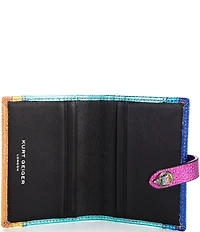 Kurt Geiger London Rainbow Metallic Card Holder Wallet