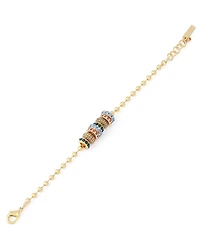 Kurt Geiger London Rainbow Rondelle Charm Line Bracelet