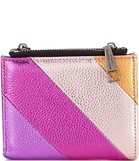 Kurt Geiger London Rainbow Stripe Mini Bifold Wallet