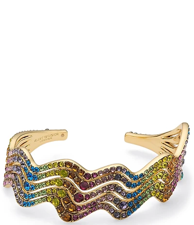 Kurt Geiger London Rainbow Wave Cuff Bracelet