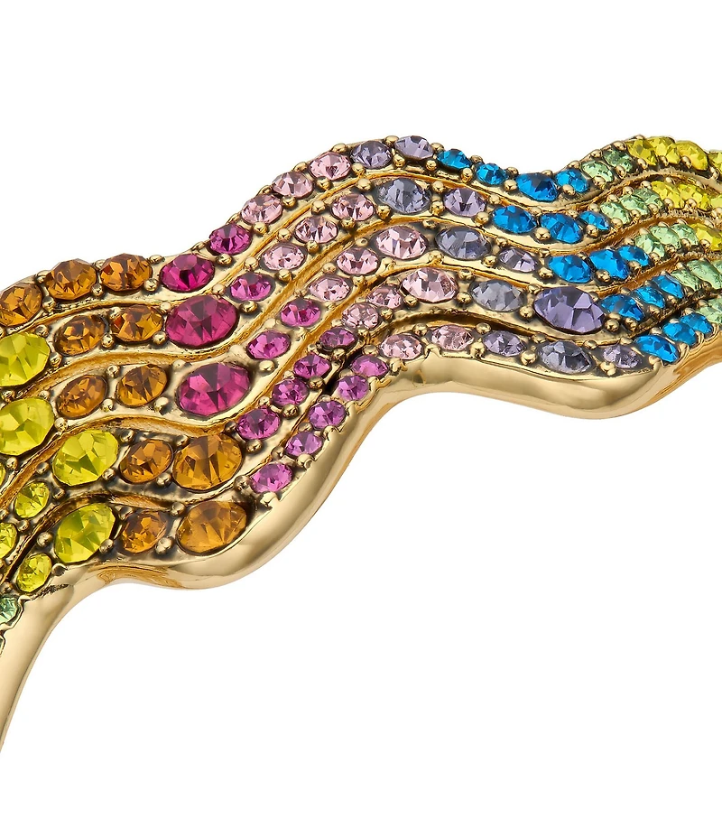 Kurt Geiger London Rainbow Wave Cuff Bracelet