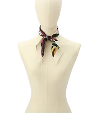 Kurt Geiger London Rainbow Zebra Bandana Scarf