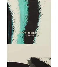 Kurt Geiger London Rainbow Zebra Square Scarf