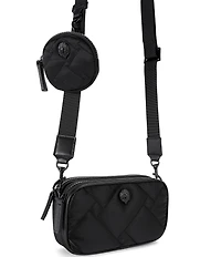 Kurt Geiger London Recycled Small Double Zip Camera Crossbody Bag