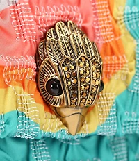 Kurt Geiger London Rouched Fabric Kensington Shoulder Crossbody Bag