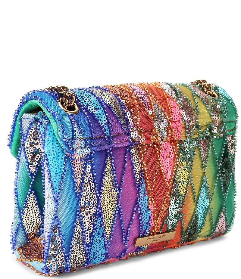 Kurt Geiger London Sequin Kensington Convertible Crossbody Bag