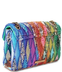 Kurt Geiger London Sequin Kensington Convertible Crossbody Bag