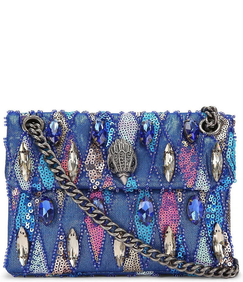 Kurt Geiger London Sequin Mini Kensington Convertible Crossbody Bag