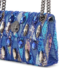 Kurt Geiger London Sequin Mini Kensington Convertible Crossbody Bag