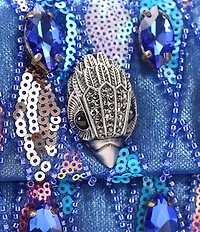 Kurt Geiger London Sequin Mini Kensington Convertible Crossbody Bag