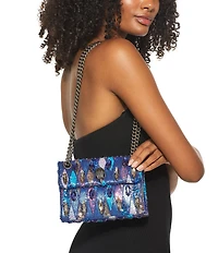 Kurt Geiger London Sequin Mini Kensington Convertible Crossbody Bag