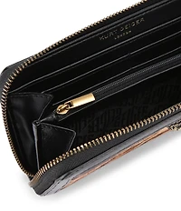 Kurt Geiger London Shoreditch Animal Print Zip Around Wallet