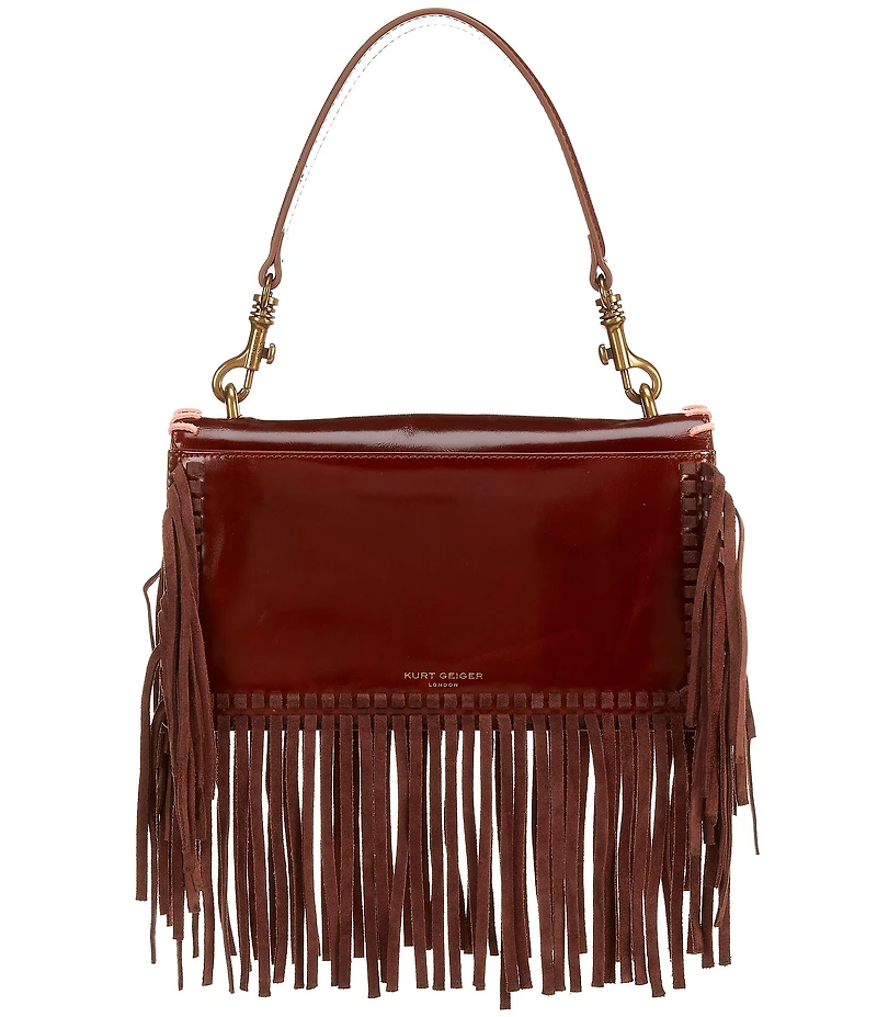 Kurt Geiger London Shoreditch East West Kurt Fringe Shoulder Bag