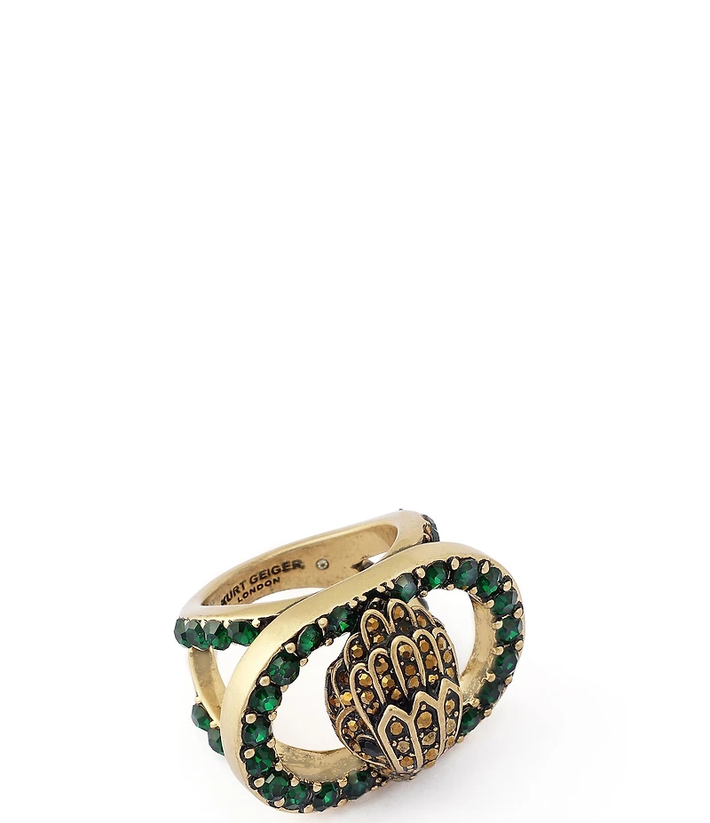 Kurt Geiger London Signature Chelsea Eagle Cocktail Ring