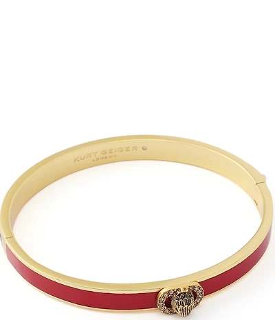 Kurt Geiger London Signature Chelsea Eagle Enamel Bangle Bracelet