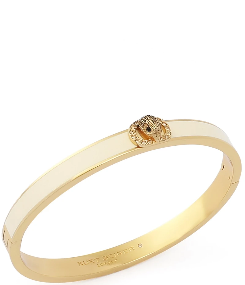 Kurt Geiger London Signature Chelsea Eagle Enamel Bangle Bracelet