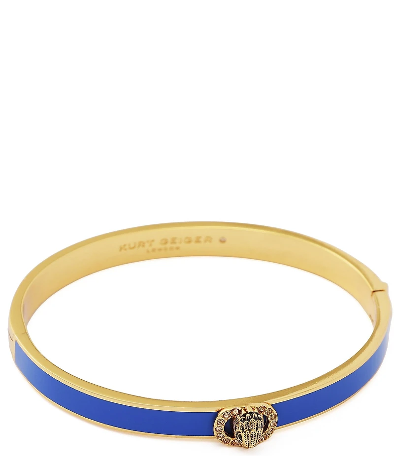 Kurt Geiger London Signature Chelsea Eagle Enamel Bangle Bracelet