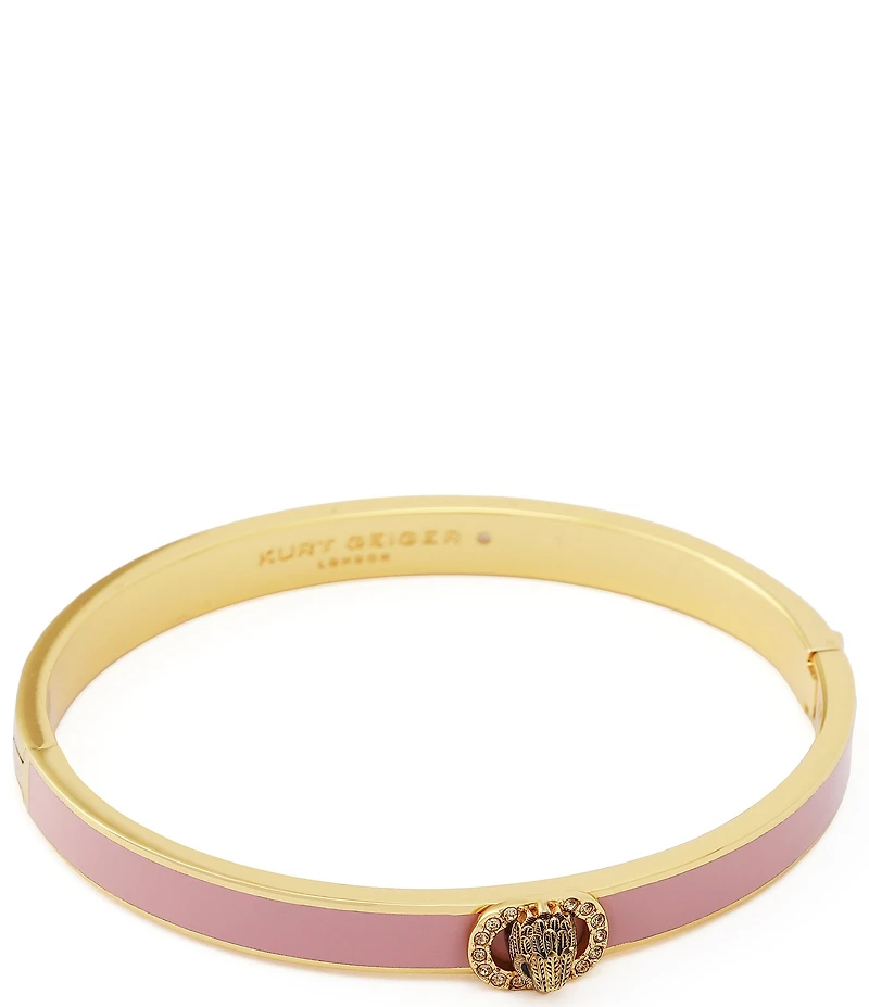 Kurt Geiger London Signature Chelsea Eagle Enamel Bangle Bracelet