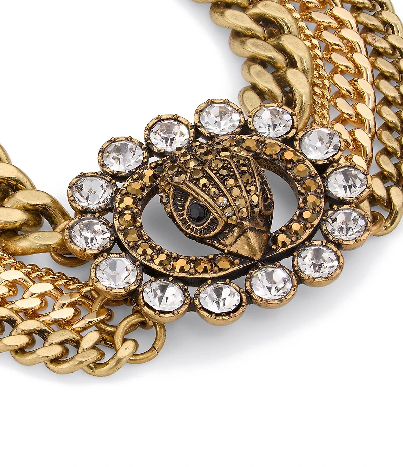 Kurt Geiger London Signature Chelsea Eagle Multi Chain Line Bracelet