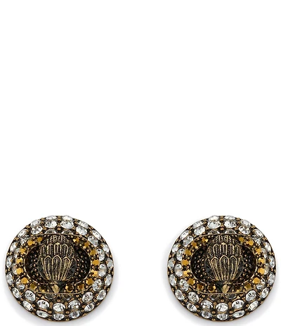 Kurt Geiger London Signature Chelsea Eagle Pav Stud Earrings