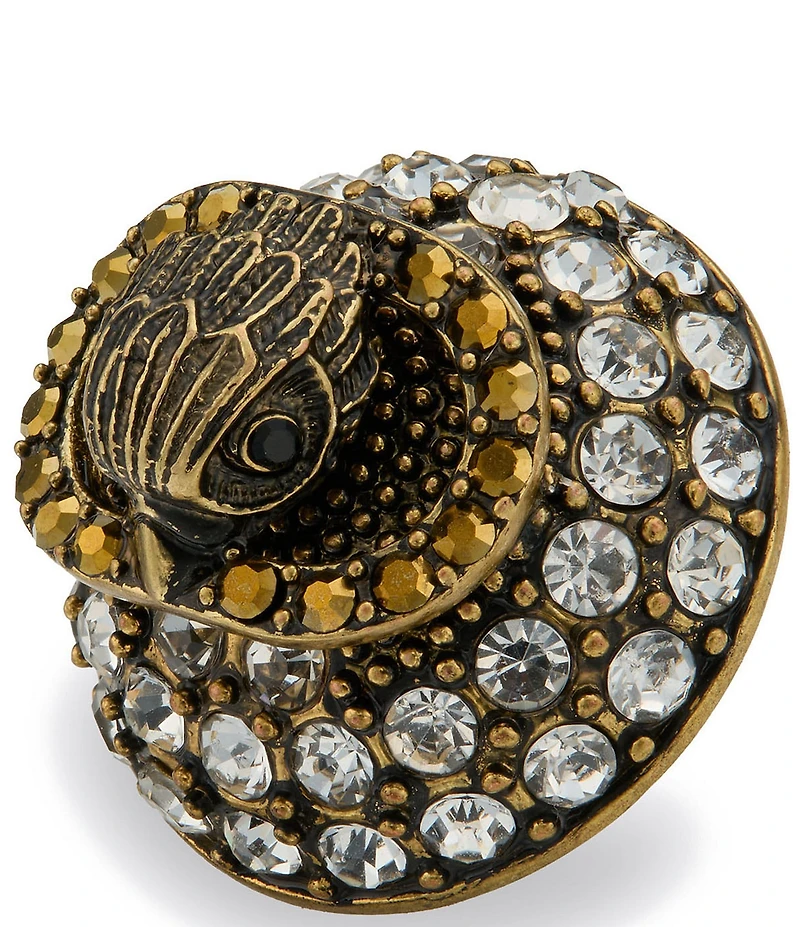 Kurt Geiger London Signature Chelsea Eagle Pav Stud Earrings