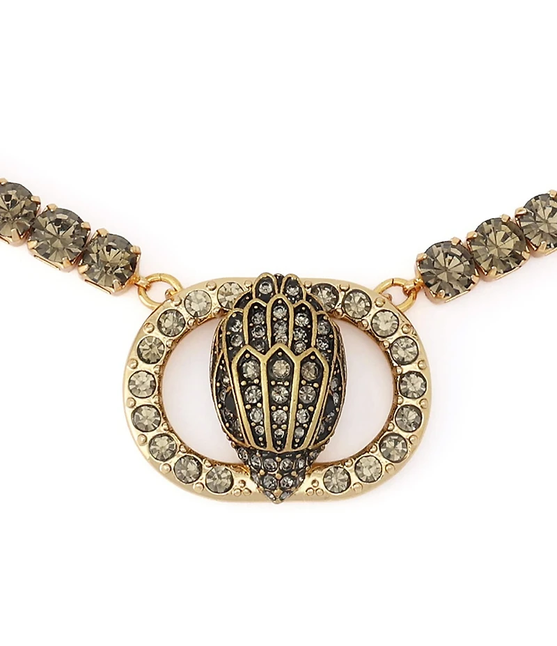 Kurt Geiger London Signature Chelsea Eagle Pendant Tennis Collar Necklace