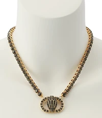 Kurt Geiger London Signature Chelsea Eagle Pendant Tennis Collar Necklace