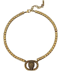 Kurt Geiger London Signature Chelsea Eagle Pendant Tennis Collar Necklace