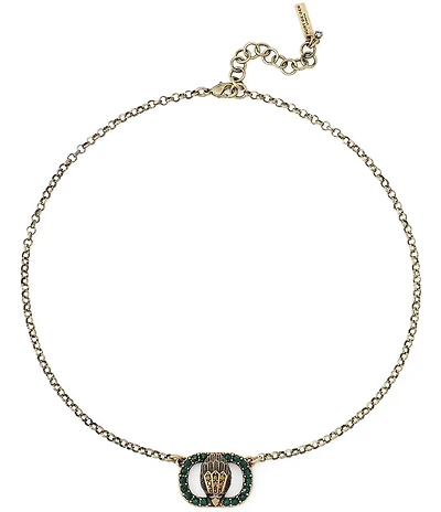 Kurt Geiger London Signature Chelsea Eagle Short Pendant Necklace