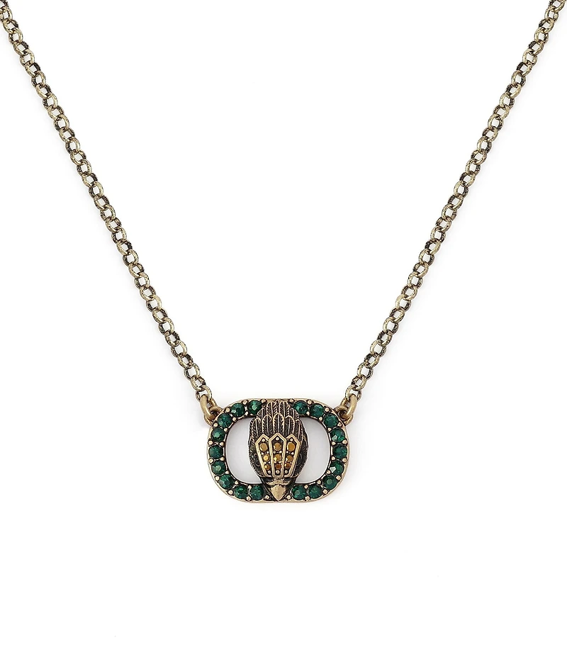 Kurt Geiger London Signature Chelsea Eagle Short Pendant Necklace