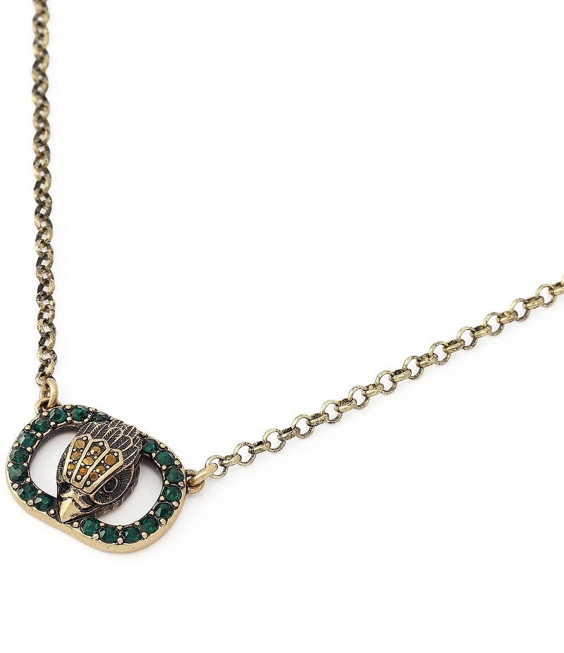 Kurt Geiger London Signature Chelsea Eagle Short Pendant Necklace