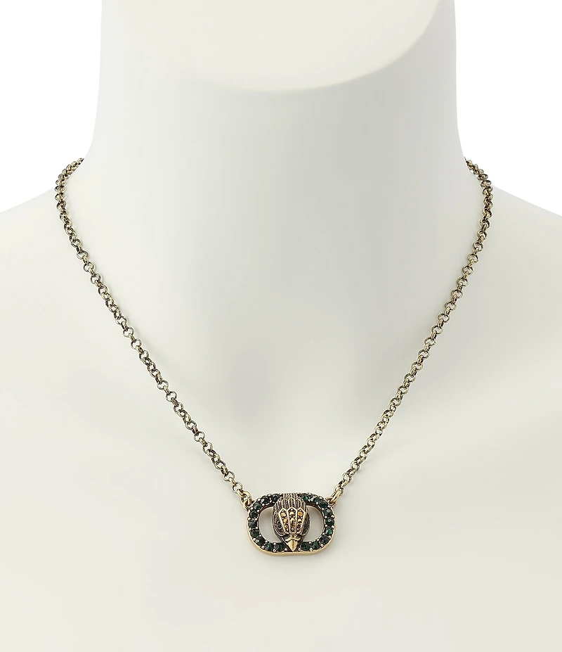 Kurt Geiger London Signature Chelsea Eagle Short Pendant Necklace