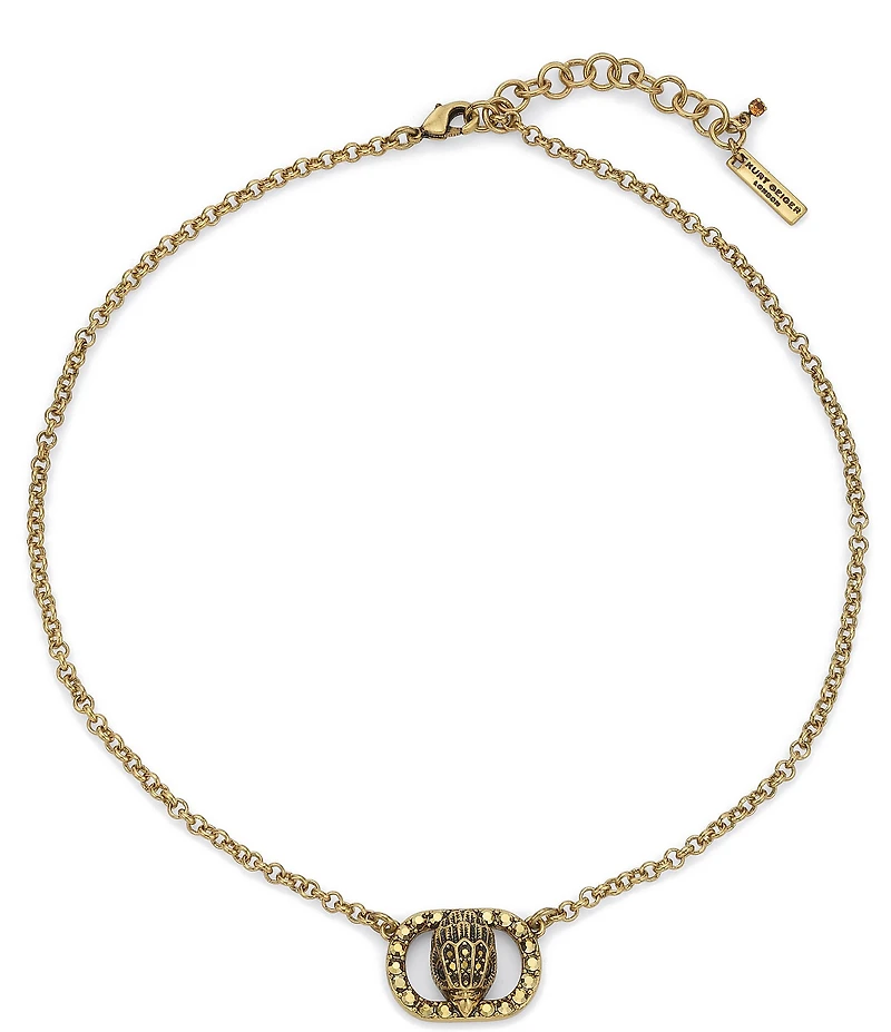 Kurt Geiger London Signature Chelsea Eagle Short Pendant Necklace