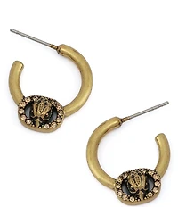 Kurt Geiger London Signature Chelsea Eagle Hoop Earrings