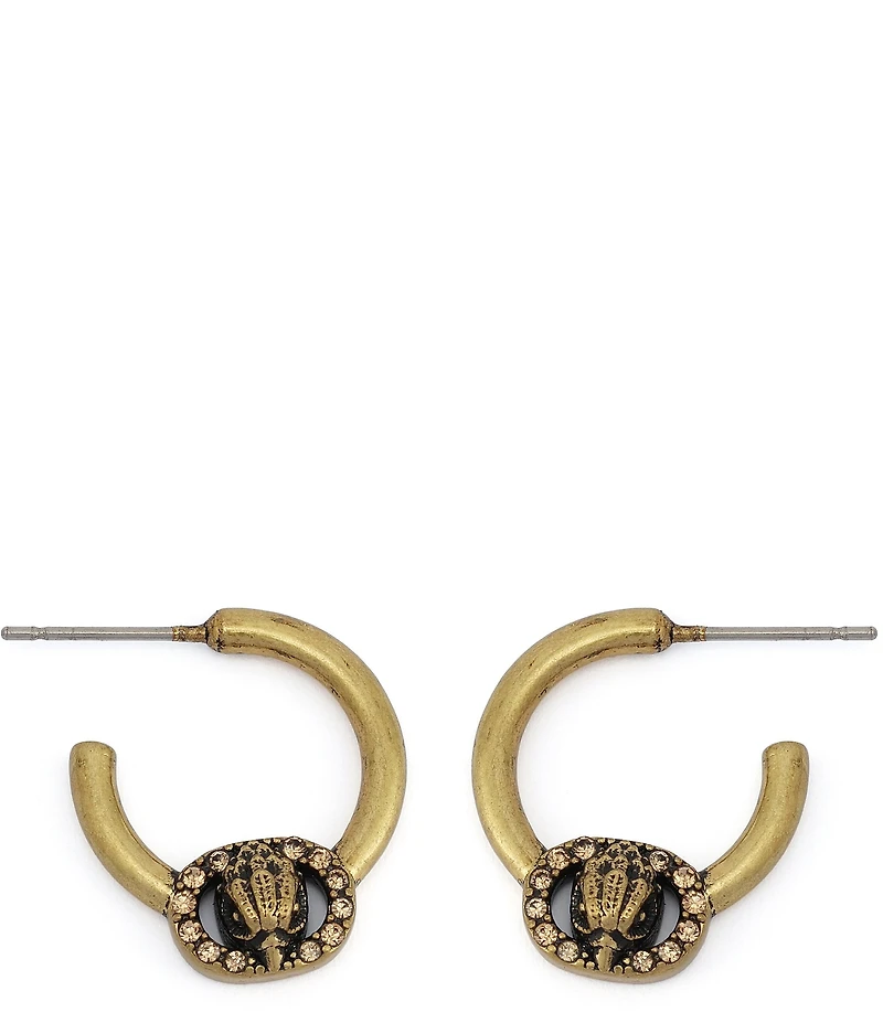 Kurt Geiger London Signature Chelsea Eagle Hoop Earrings