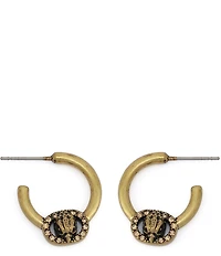 Kurt Geiger London Signature Chelsea Eagle Hoop Earrings