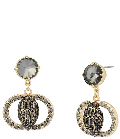 Kurt Geiger London Signature Chelsea Eagle Stone Drop Earrings
