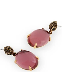 Kurt Geiger London Signature Eagle Candy Gemstone Drop Earrings