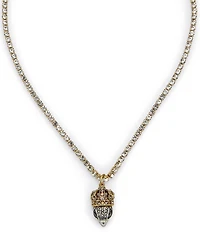 Kurt Geiger London Signature Eagle Crown Short Pendant Necklace