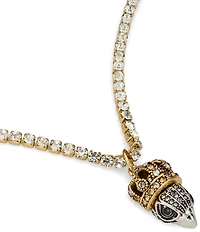 Kurt Geiger London Signature Eagle Crown Short Pendant Necklace