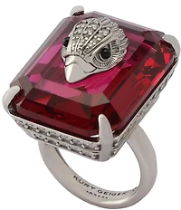 Kurt Geiger London Signature Eagle Crystal Statement Cocktail Ring