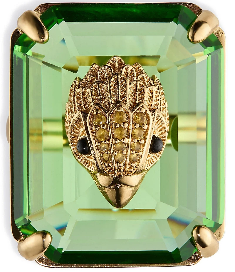 Kurt Geiger London Signature Eagle Crystal Statement Cocktail Ring