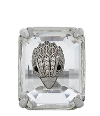 Kurt Geiger London Signature Eagle Crystal Statement Cocktail Ring