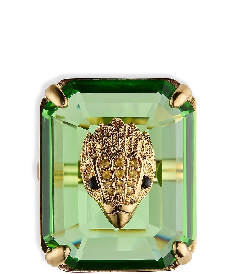 Kurt Geiger London Signature Eagle Crystal Statement Cocktail Ring