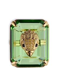 Kurt Geiger London Signature Eagle Crystal Statement Cocktail Ring