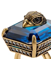 Kurt Geiger London Signature Eagle Gem Cocktail Ring