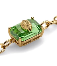 Kurt Geiger London Signature Eagle Gem Chain Link Line Bracelet